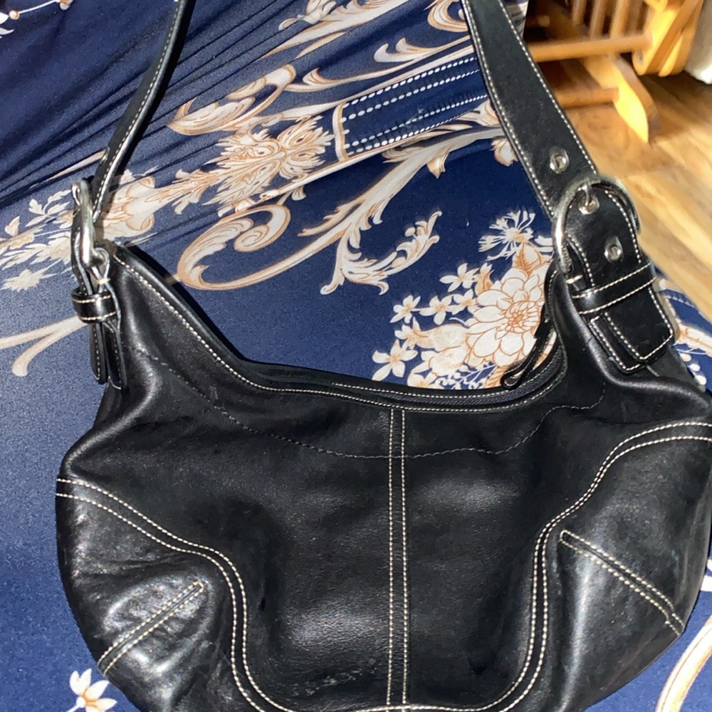 Coach leather bag